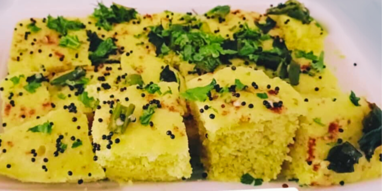Soft & Fluffy Khaman Dhokla Recipe
