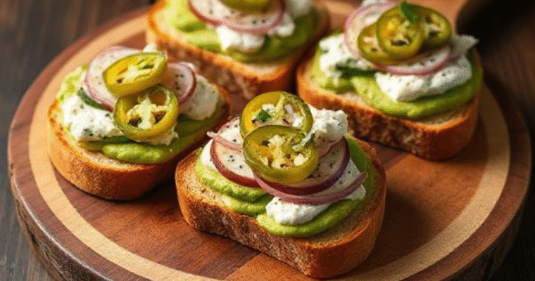 Sliced & Spiced Avocado Toast