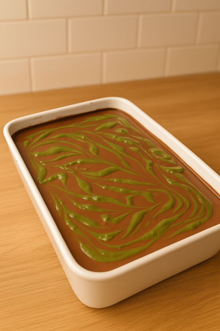 Kunafa chocolate cake
